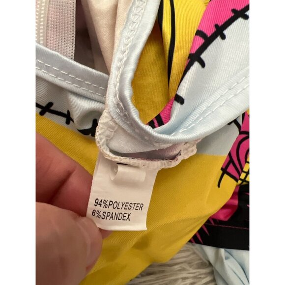 Sally Nightmare before Christmas Costume Size 130 (Girls 6/7) Zip Back Built in - Picture 3 of 9